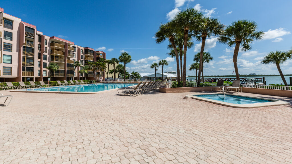 pool and hot tub